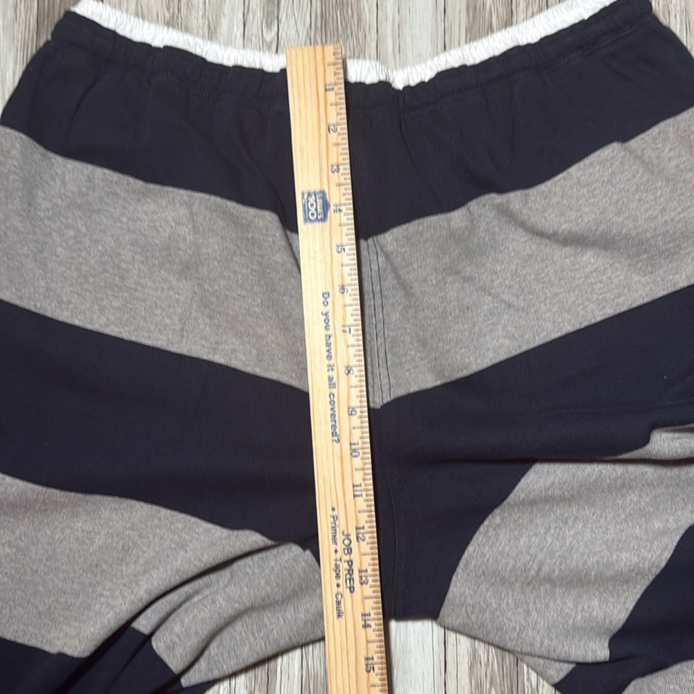 Daily Practice by Anthropologie Rugby Pants Striped Printed High Rise S - Picture 7 of 13